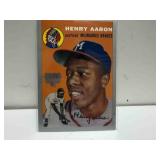 INSERT CARD OPENING DAY HOF HANK AARON