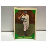 1960 #58 Charlie Gehringer Baseball Greats Card