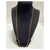 14K gold Milor Figaro link chain necklace