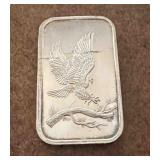 Silver Towne Eagle 1Oz Silver Bar