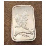 Silver Towne Eagle 1Oz Silver Bar