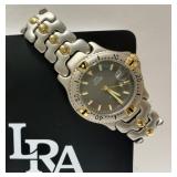 Vintage Ivy Club TH Link Style Dive Watch