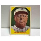 1960 #33 Wilbert Robinson Baseball Greats Card