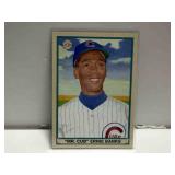 INSERT CARD PLAYBALL HOF ERNIE BANKS