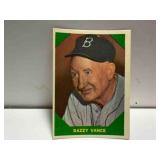 1960 #51 Dazzy Vance Baseball Greats Card