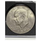 1974 Liberty silver dollar