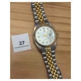 Vintage Mark Alexander Datejust Style Watch