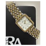 Vintage Lorelli Two Tone Tank Style Watch