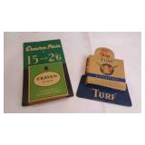 (2) Vintage Cigarette Advertising Display Boxes