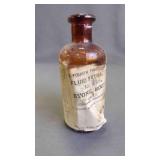Vintage Eli Lilly & Co. Fluid Extract Stone Root