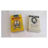 (2) Vintage Pocket Cigar & Cigarette Packets