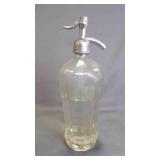 Vintage Store Soda Fountain Straw Holder Glass Jar