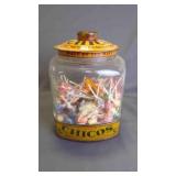 Authentic Vintage Curtiss Candy Co. "Chicos" Jar