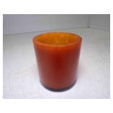 Vintage Butterscotch Bakelite Dice Cup