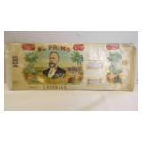 Vintage Embossed El Primo Cigar Advertising Sheet