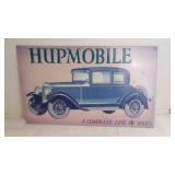 1990s Metal Hupmobile A Complete Line Store Sign