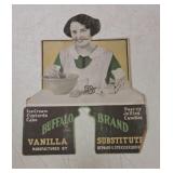 Vintage Buffalo Brand Vanilla Substitue Cardboard