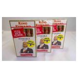 (3) Vintage King Edward Invincible Deluxe Cigars