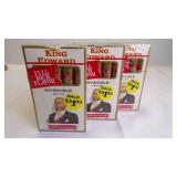 (3) Vintage King Edward Invincible Deluxe Cigars