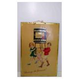Vintage Metal Wall Advertisement Sign Westburn