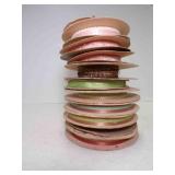 (11) Vintage Spools Nylon Acetate Ribbon