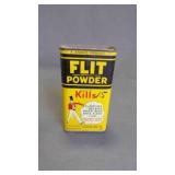 Vintage Stanco Product Flit Powder Kills Tin Can
