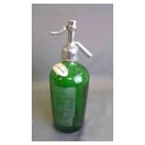 Vintage June Walsh Bev. Co. Siphon Bottle w/Straw