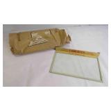 Vintage 5c Bank Note Club Perfectos Glass Sign