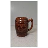 Vintage Blatz Beer Embossed Advertising Mug