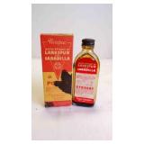 Vintage Box Purepac Larkspur & Sabadilla Extract