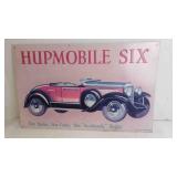 1990s Metal Hupmobile Six Store Display Sign