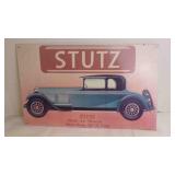 1990s Metal Stutz Model AA Bearcat Store Sign