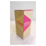 Vintage Rainbow Drinking Straws in Original Box