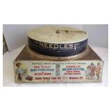 Antique Boye Needle & Shuttle Rotary Display Case