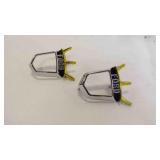 (2) New 1954-59 Ford Fairlane Crest Emblem Bezels