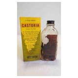 Vintage Bottle of Castoria Laxative w/Original Box