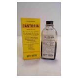 Vintage Bottle of Castoria Laxative w/Original Box