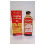 Vintage Box Purepac Larkspur & Sabadilla Extract