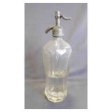 Vintage Store Soda Fountain Straw Holder Glass Jar