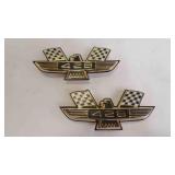 (2) New 1962-64 Custom 428 Fender Emblem