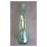 Antique Green Torpedo Hamilton Glass Bottle