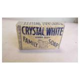 Vintage Crystal White Family Soap Factory Sealed