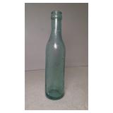 OLD Embossed Pepsi-Cola Aqua Straight Sided