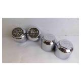 (4) 1909-27 Ford Model T Chrome Hub Caps
