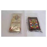(2) Vintage Pocket Chew Tobacco & Cigarette Packet