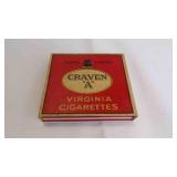 Vintage Craven "A" Virginia Cigarette BOX ONLY