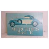 1990s Metal Mercedes 540 K Store Display Sign