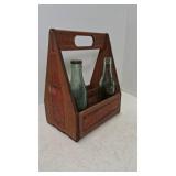 1940s Wooden Pepsi-Cola 6 Pack Bottle Carrier