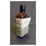 Vintage Amber Glass Pharmacy Prescription Bottle