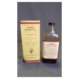 Vintage Amber Glass Bottle Of Allan